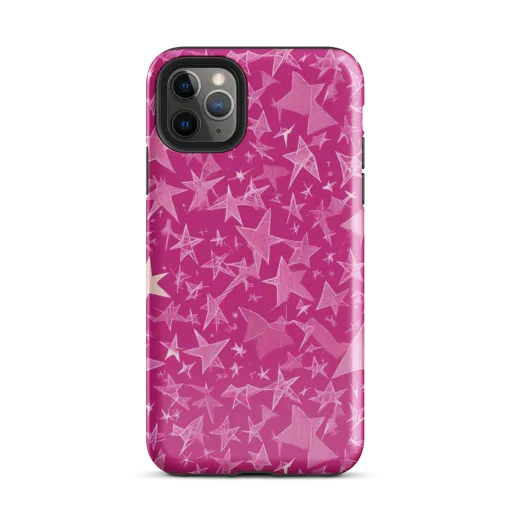 Fuchsia Skies on a Tough Case for iPhone®