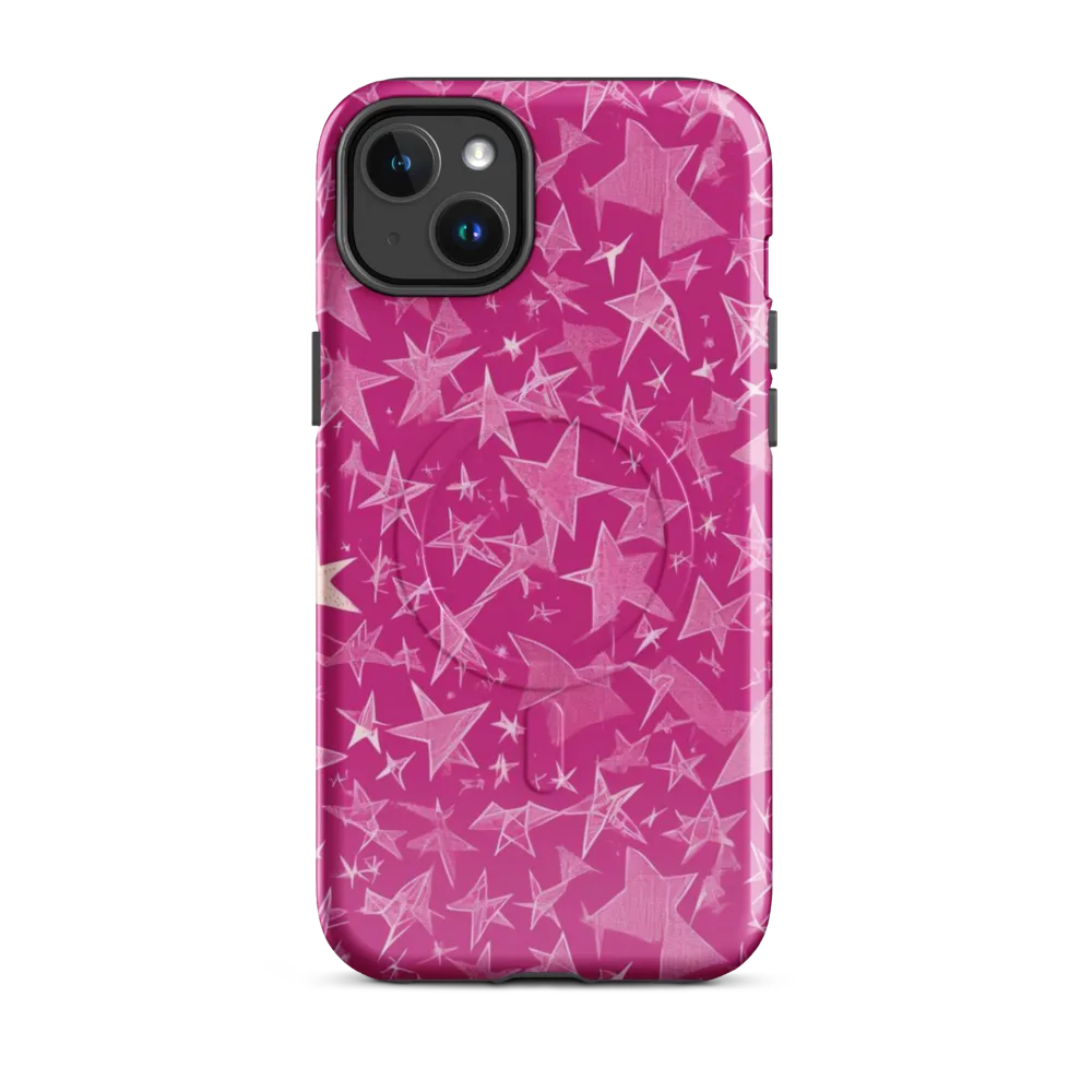 Fuchsia Skies on MagSafe Tough Case for iPhone® — Front