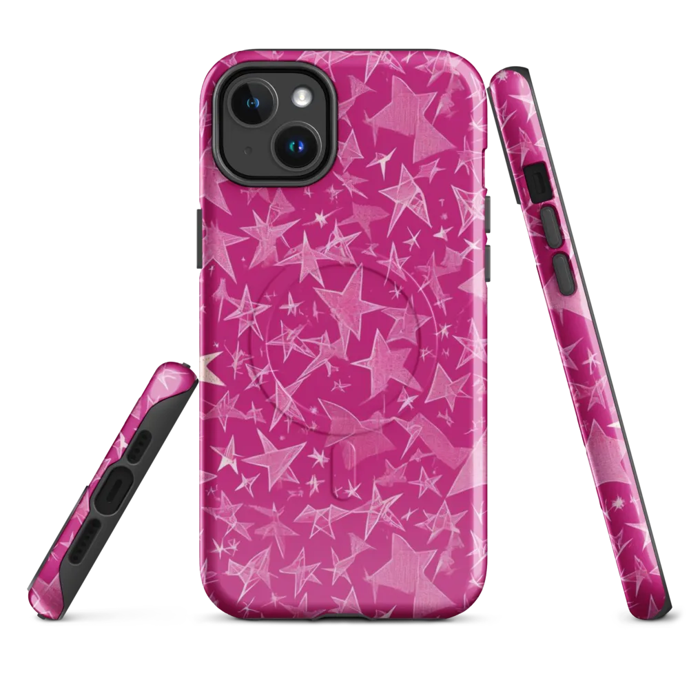 Fuchsia Skies on MagSafe Tough Case for iPhone® — Front