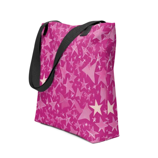 Fuchsia Skies on a Tote Bag