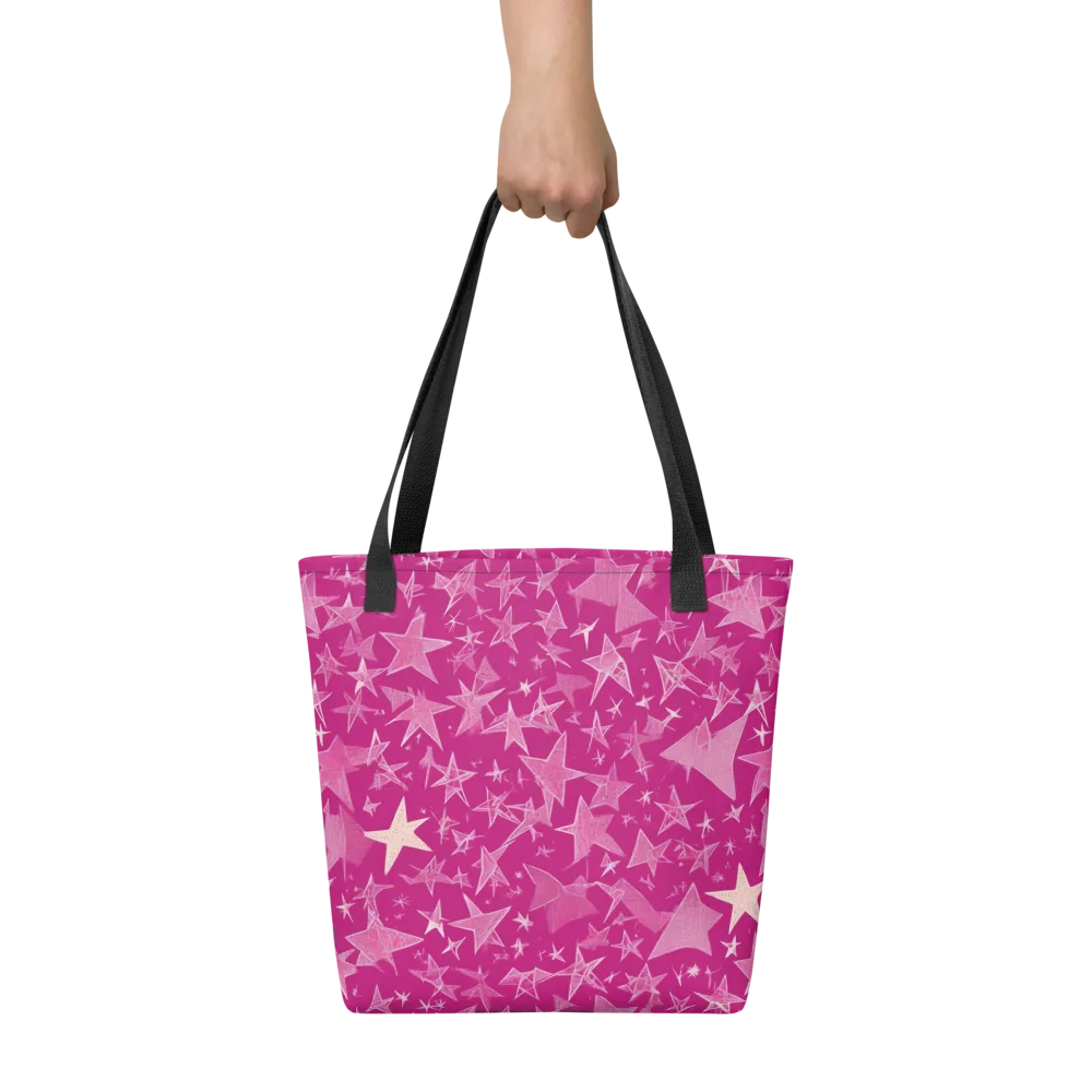 Fuchsia Skies on Tote Bag — Front