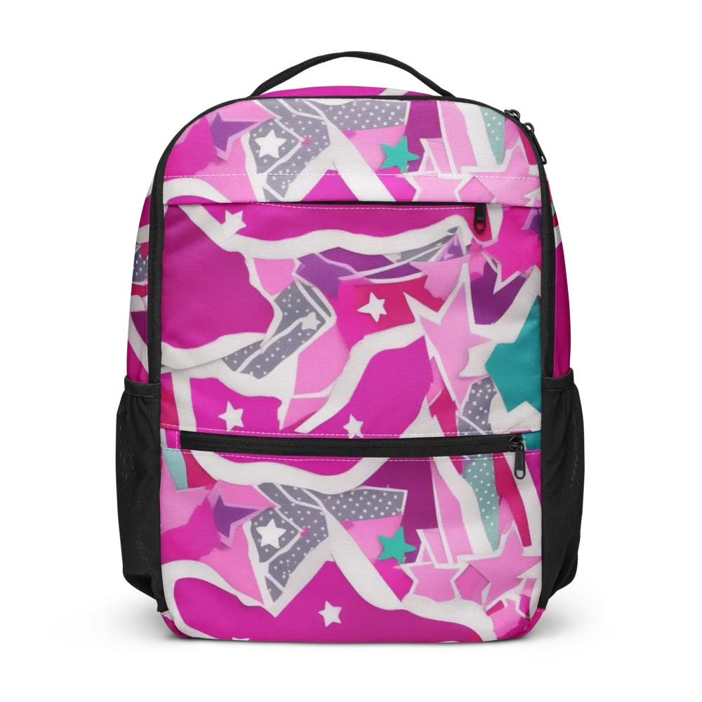 Ultraviolet Parade on Utility Backpack — Front