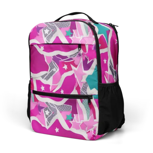 Ultraviolet Parade on a Utility Backpack