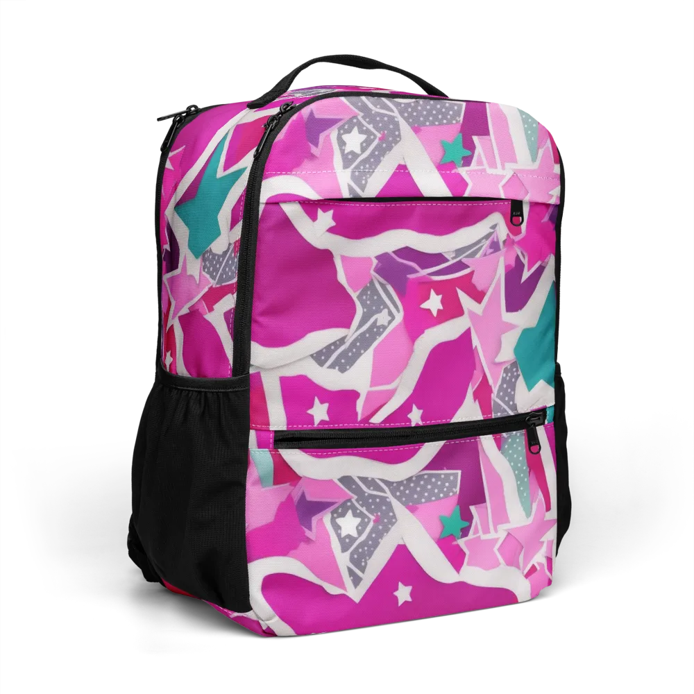 Ultraviolet Parade on Utility Backpack — Right Front