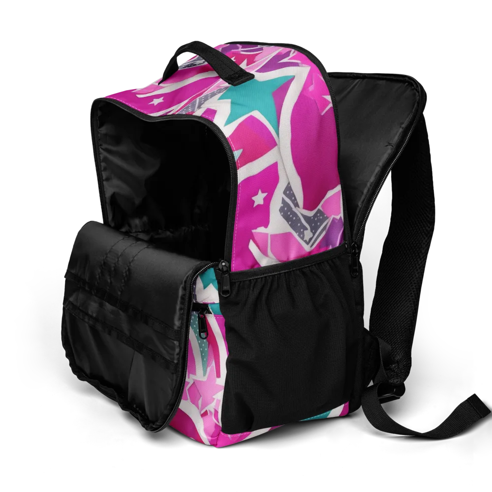 Ultraviolet Parade on Utility Backpack — Product details 2