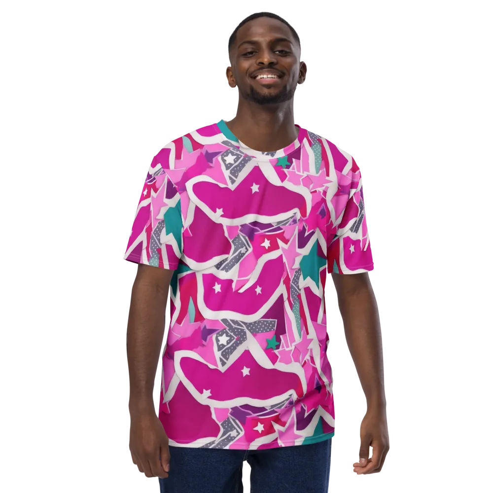 Ultraviolet Parade on Men's Crew Neck T-Shirt — Front