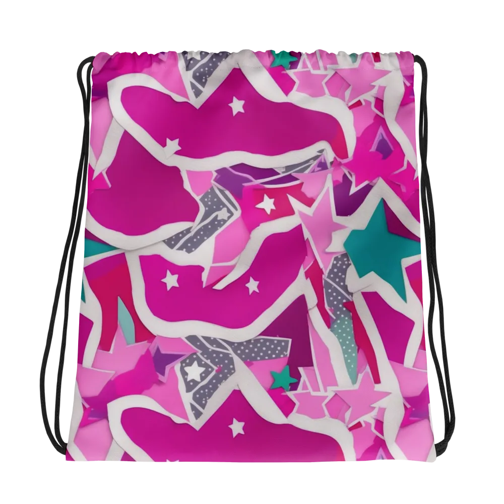 Ultraviolet Parade on Drawstring Bag — Photo