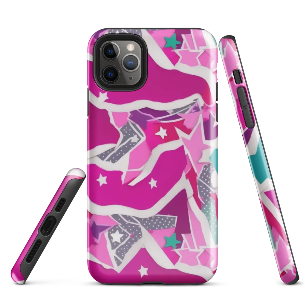 Ultraviolet Parade on Tough Case for iPhone® — Front