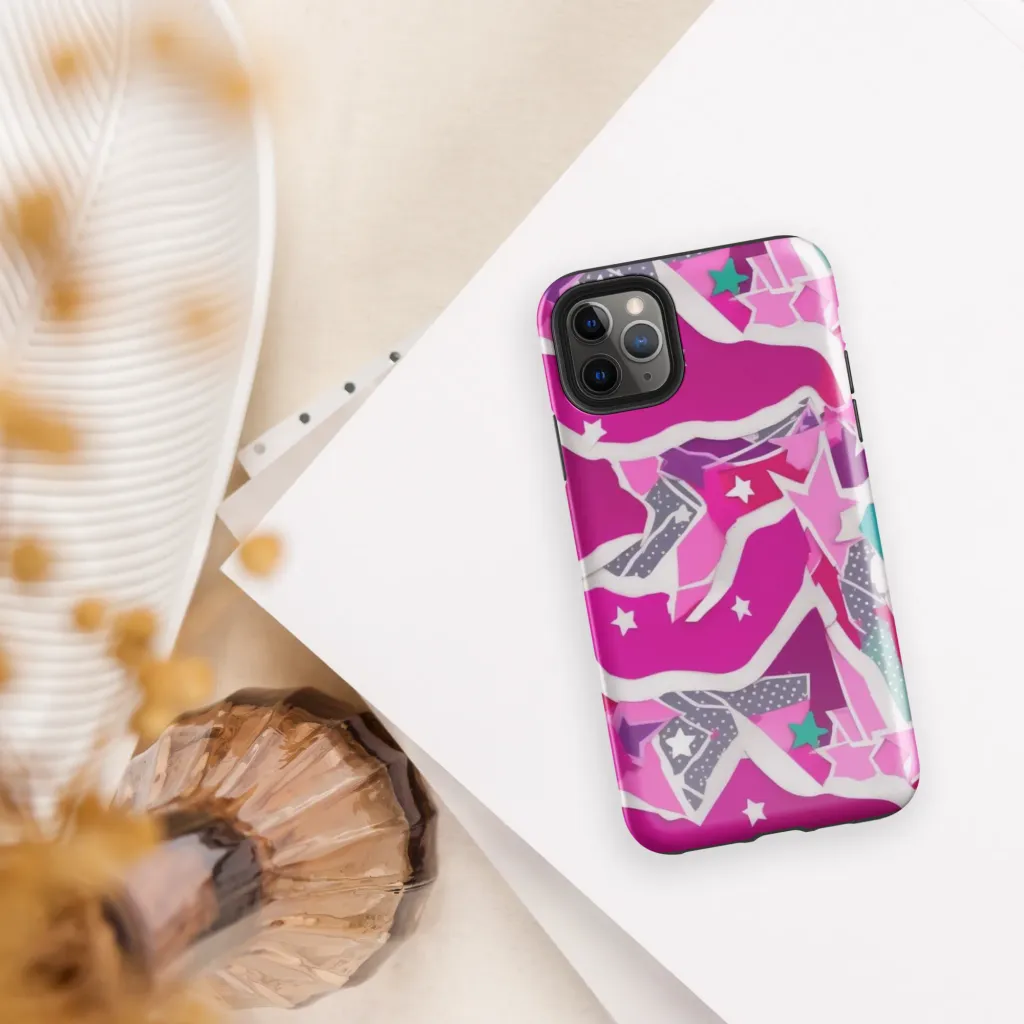 Ultraviolet Parade on Tough Case for iPhone® — Front