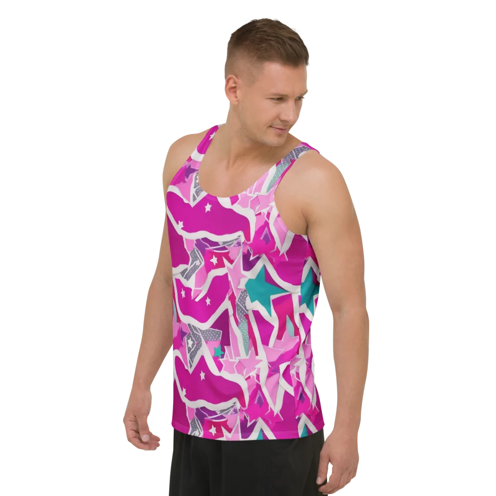 Ultraviolet Parade on Men's Tank Top — Left Front