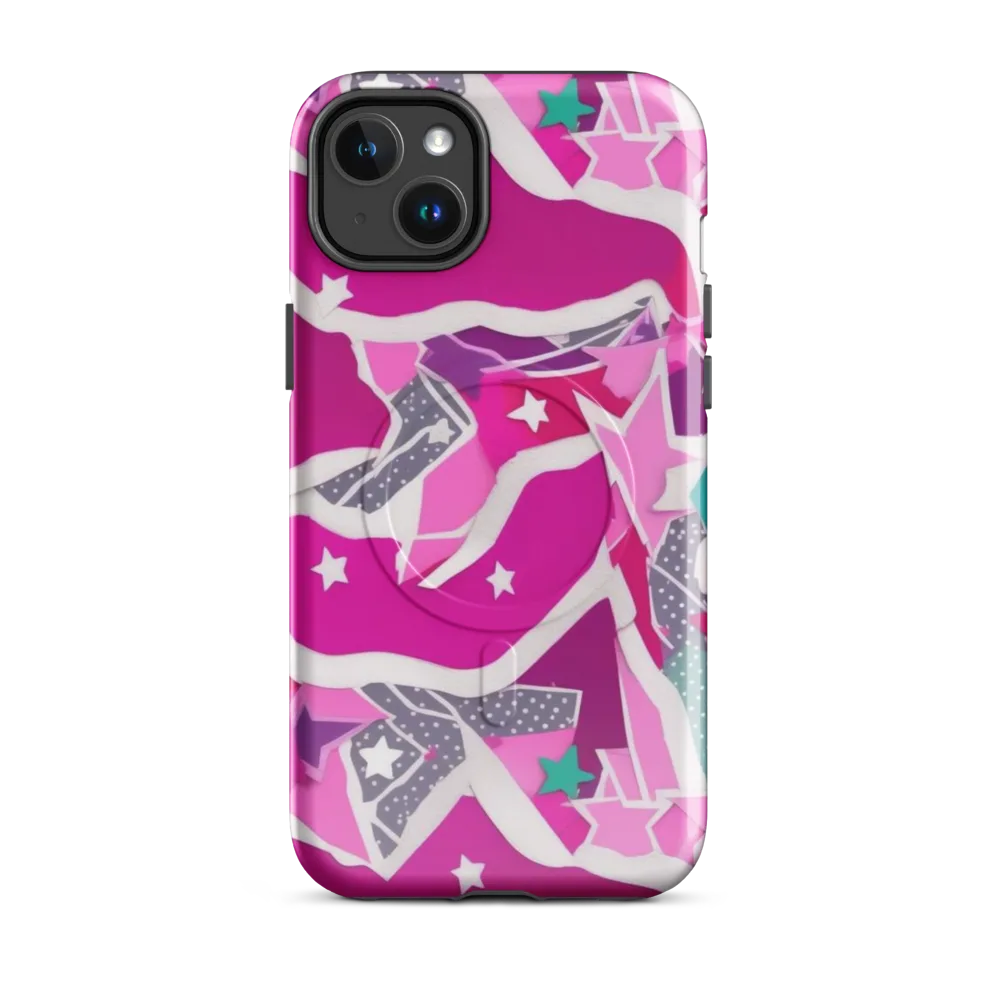 Ultraviolet Parade on MagSafe Tough Case for iPhone® — Front