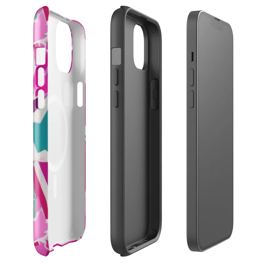 Ultraviolet Parade on MagSafe Tough Case for iPhone® — Front