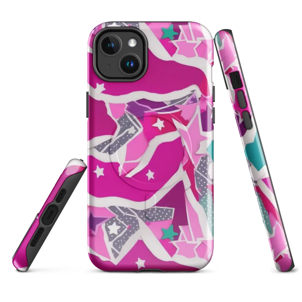Ultraviolet Parade on MagSafe Tough Case for iPhone® — Front