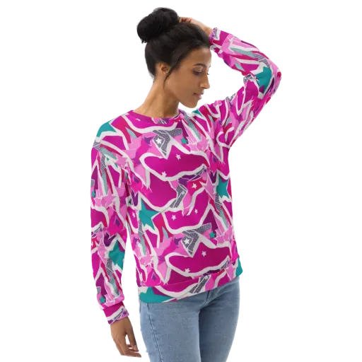 Ultraviolet Parade on a Sweatshirt