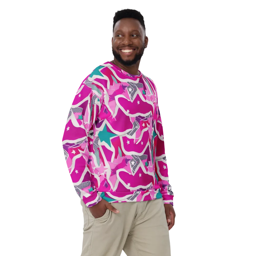 Ultraviolet Parade on Sweatshirt — Front