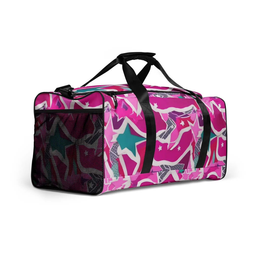 Ultraviolet Parade on Duffle Bag — Right Front
