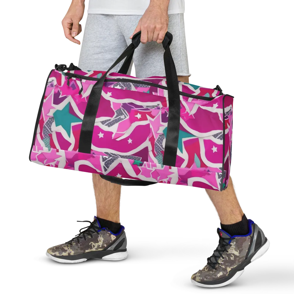 Ultraviolet Parade on Duffle Bag — Front