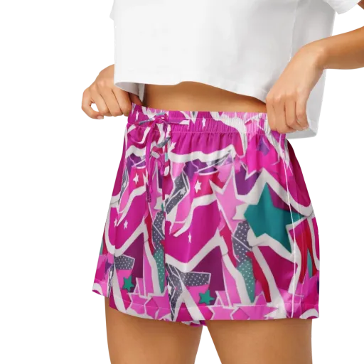 Ultraviolet Parade on a Women's Pajama Shorts