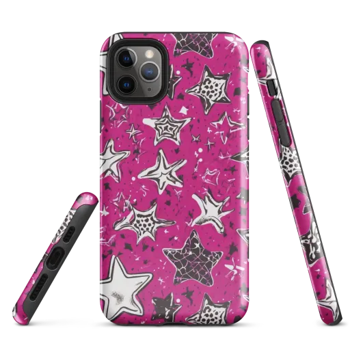 Electric Starfall on a Tough Case for iPhone®