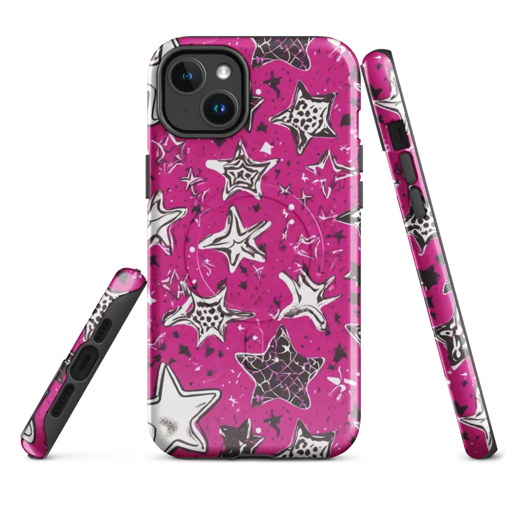 Electric Starfall on MagSafe Tough Case for iPhone® — Front