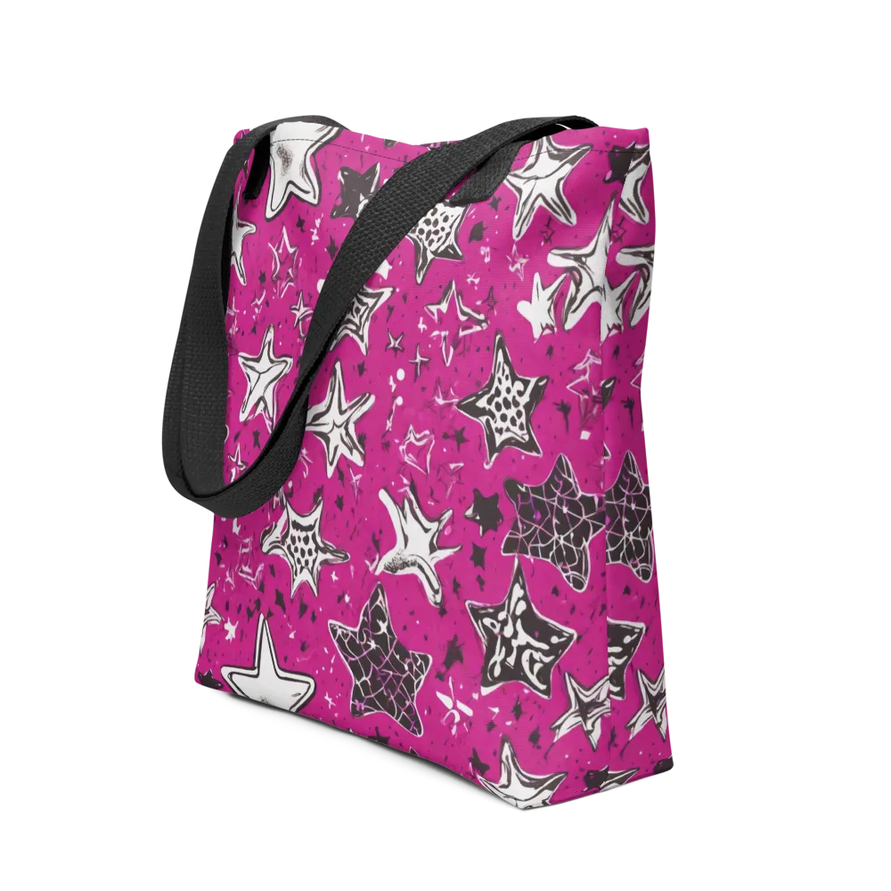 Electric Starfall on Tote Bag — Front