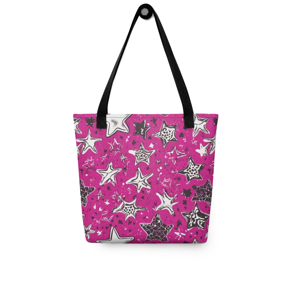 Electric Starfall on Tote Bag — Front