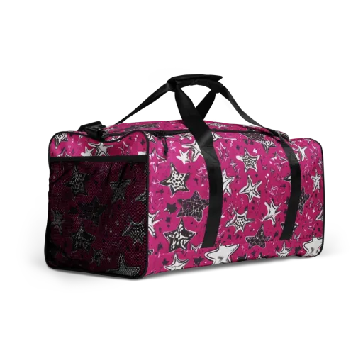 Electric Starfall on a Duffle Bag