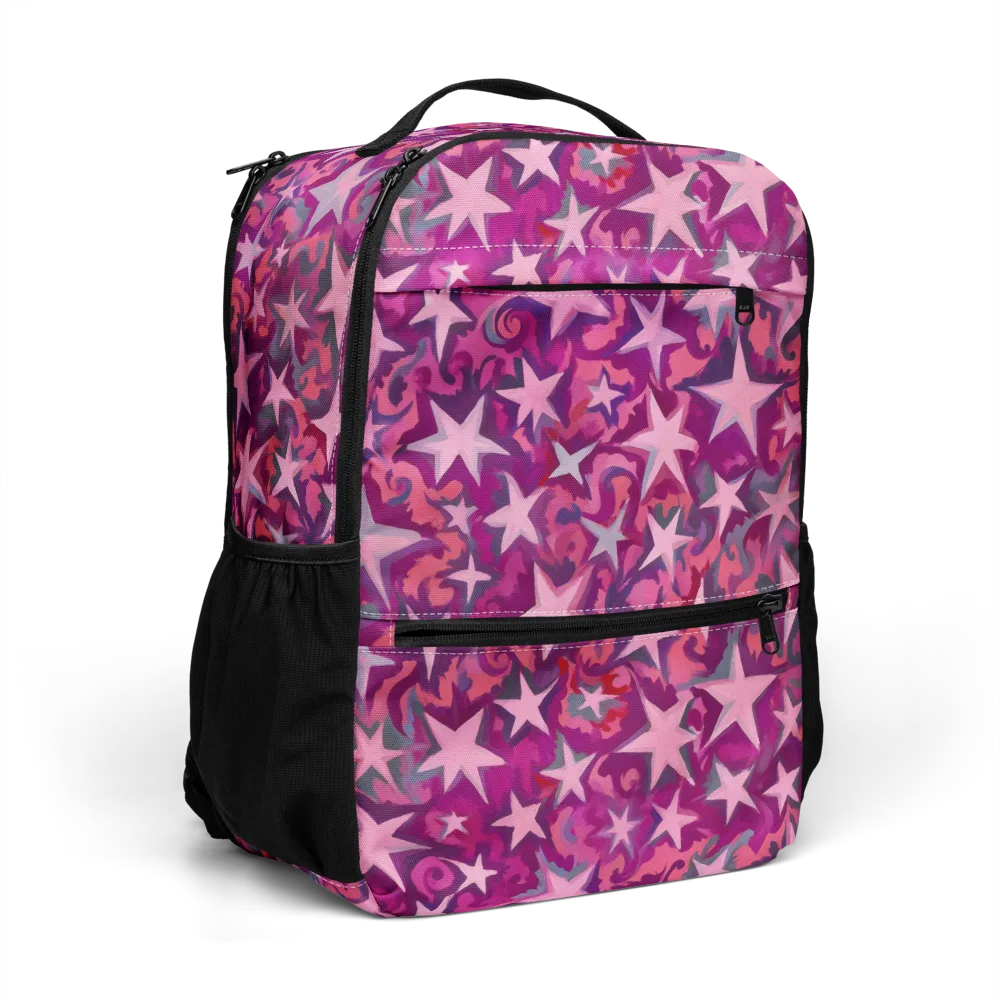 Velvet Starfall on Utility Backpack — Right Front