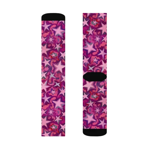 Velvet Starfall on a Socks