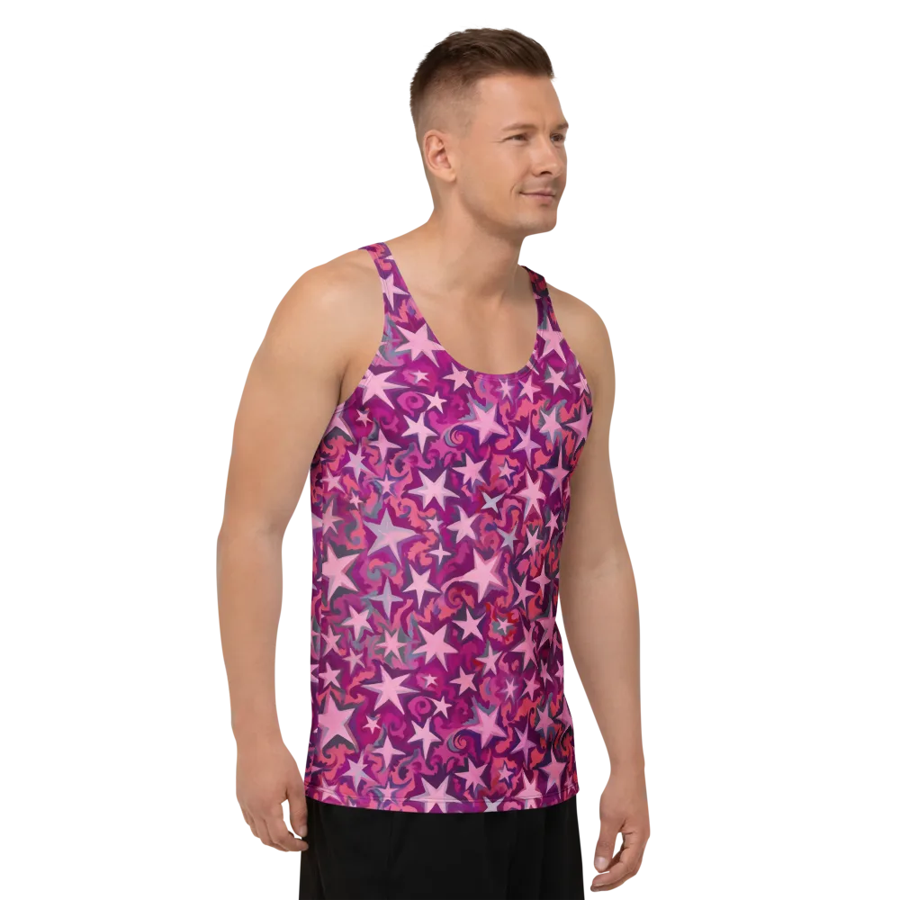 Velvet Starfall on Men's Tank Top — Right Front