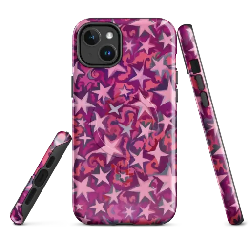Velvet Starfall on a MagSafe Tough Case for iPhone®