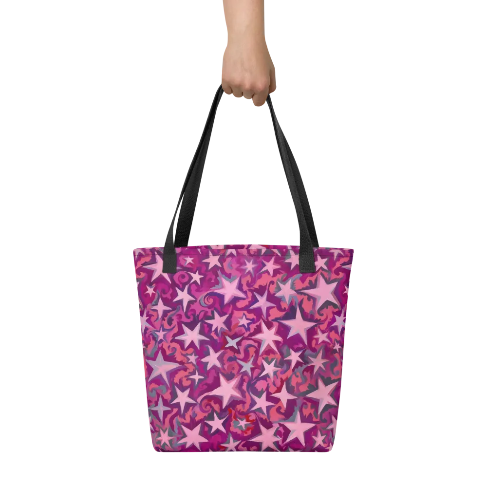Velvet Starfall on Tote Bag — Front
