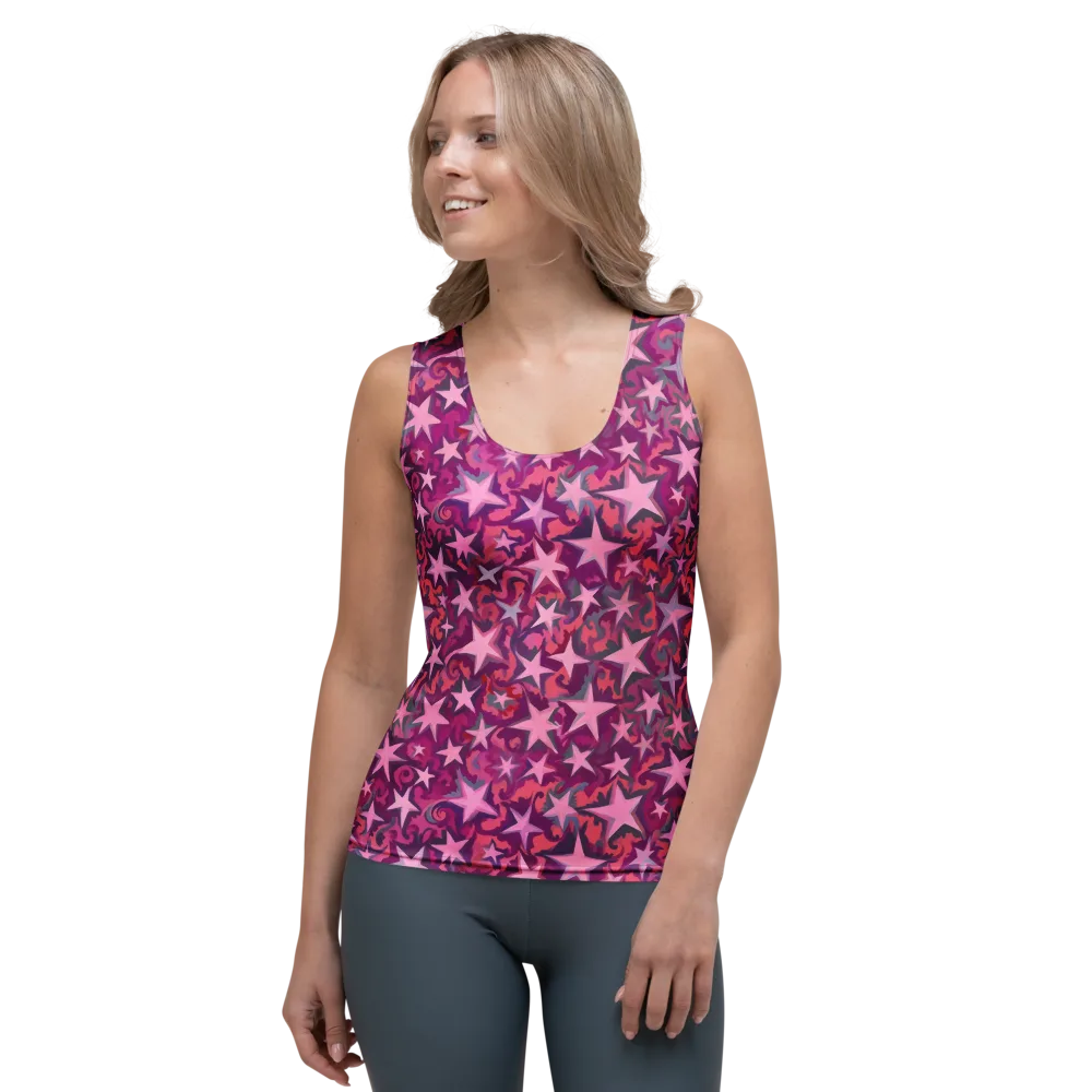 Velvet Starfall on Women's Tank Top — Front