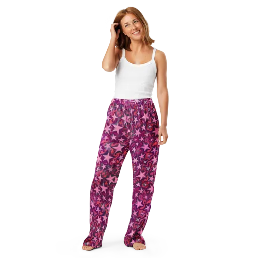 Velvet Starfall on a Women's Pajama Pants