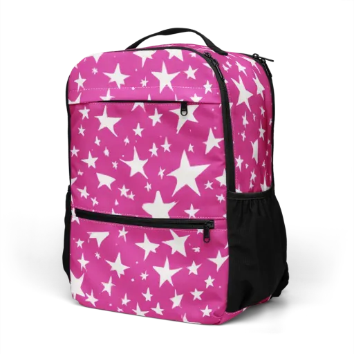 Starburst Fuchsia on a Utility Backpack