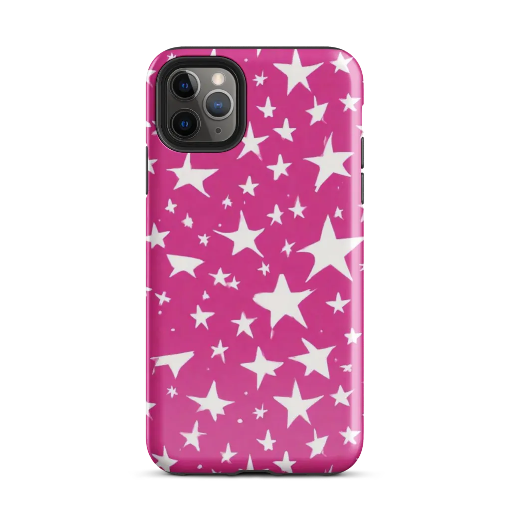 Starburst Fuchsia on Tough Case for iPhone® — Front
