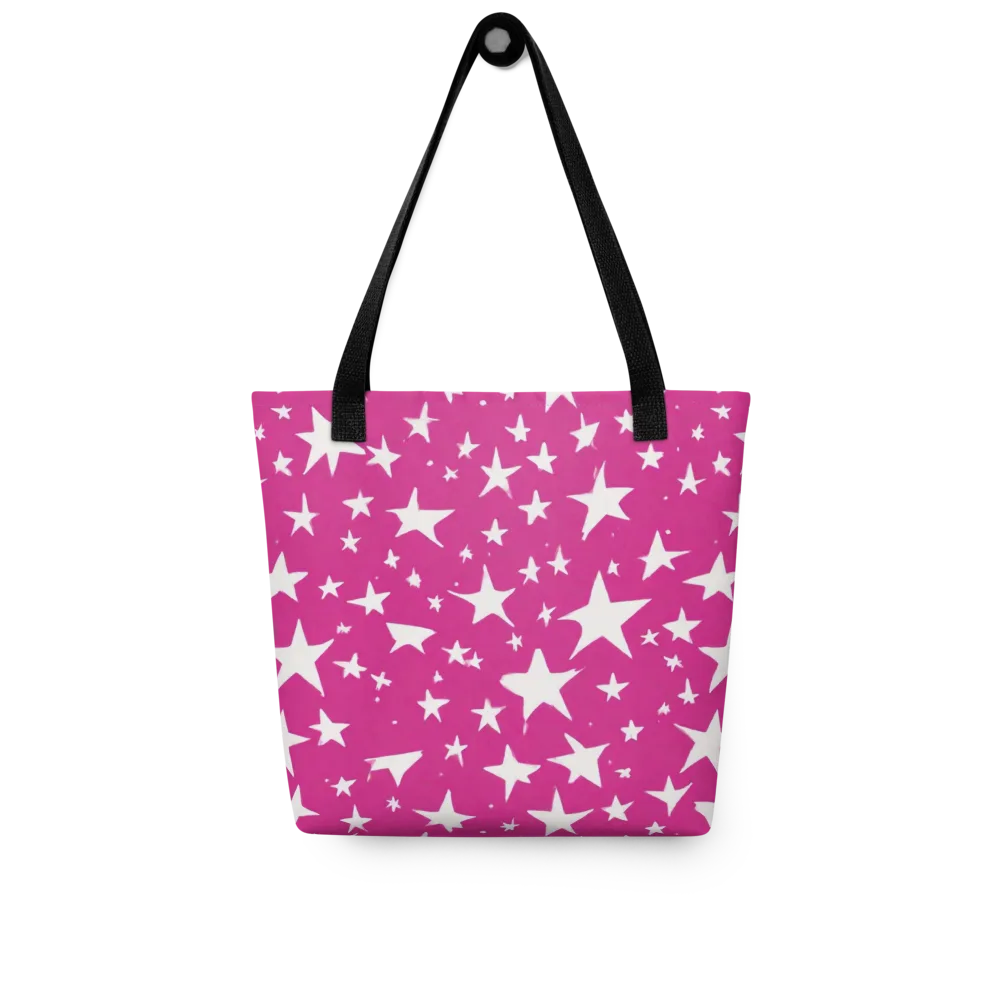 Starburst Fuchsia on Tote Bag — Front