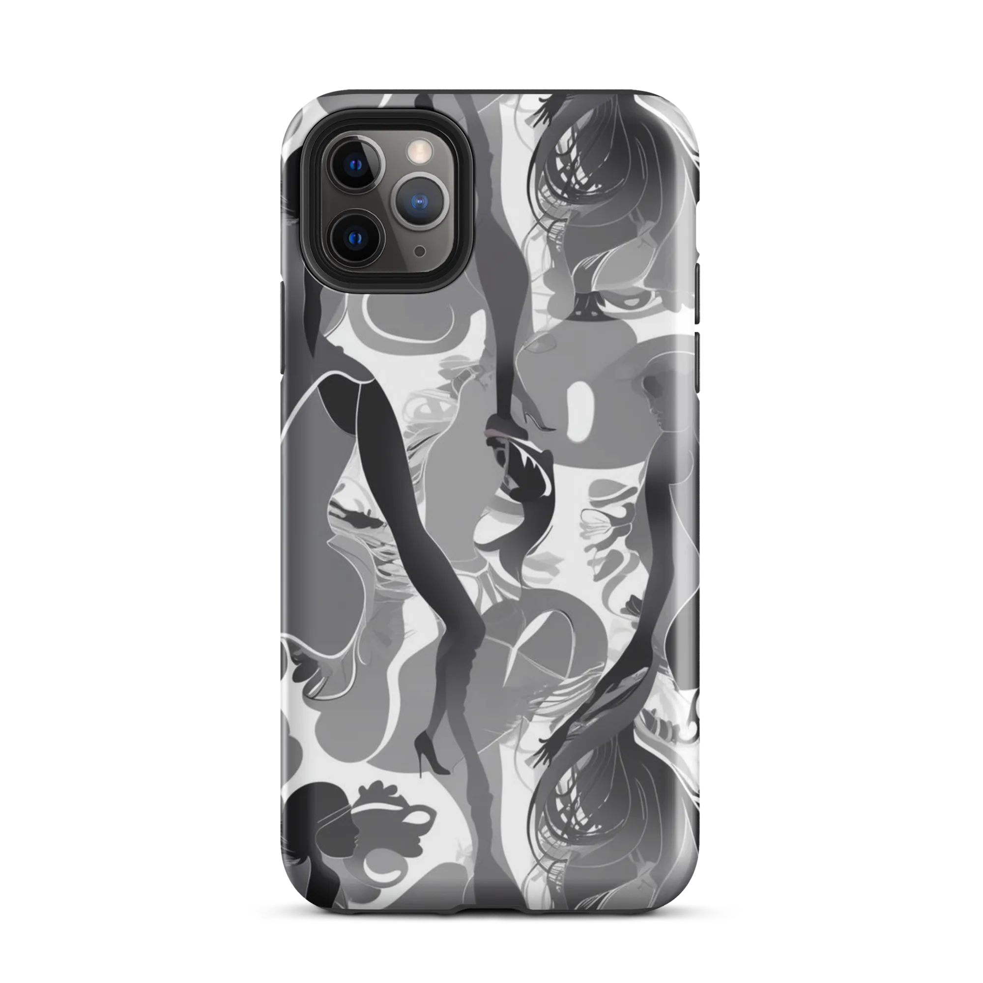 Monochrome Muse on Tough Case for iPhone® — Front