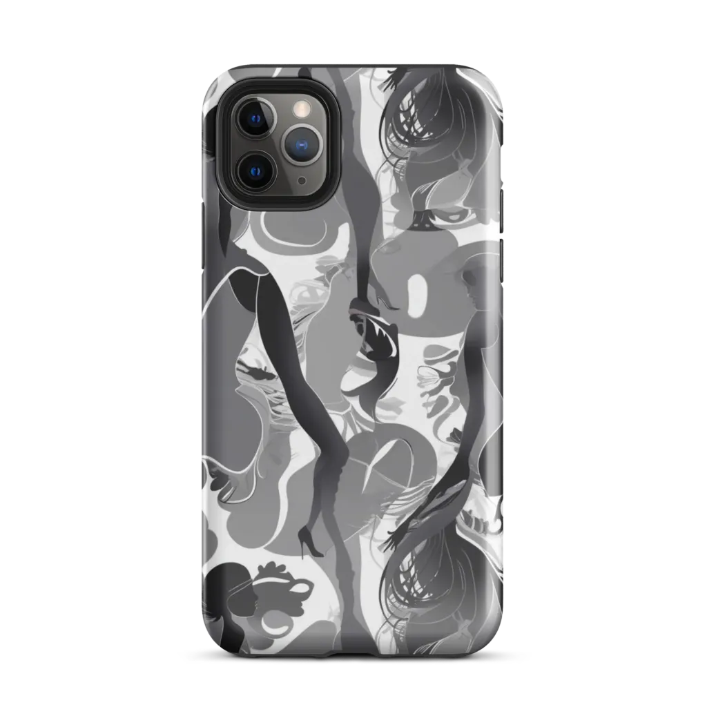 Monochrome Muse on Tough Case for iPhone® — Front