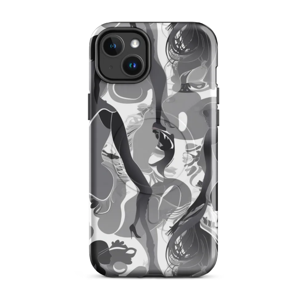 Monochrome Muse on MagSafe Tough Case for iPhone® — Front