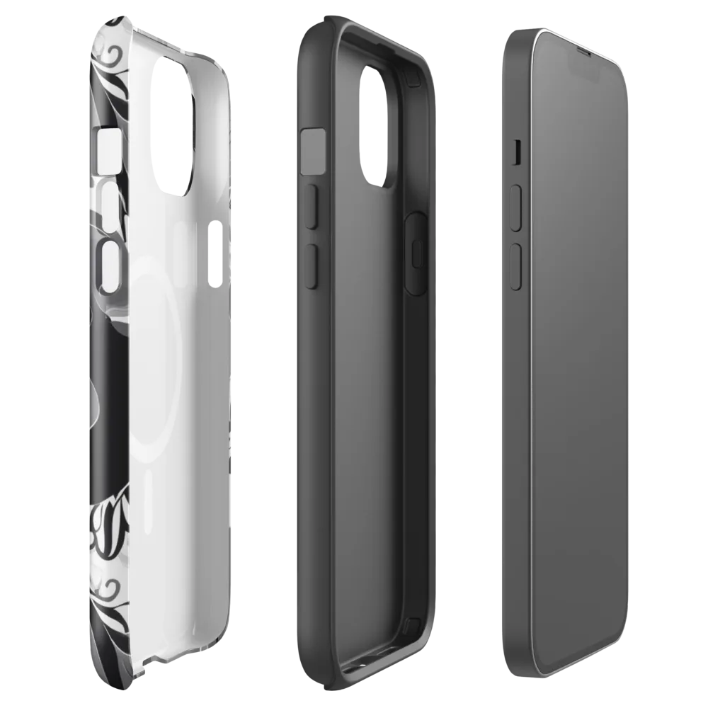 Monochrome Muse on MagSafe Tough Case for iPhone® — Front