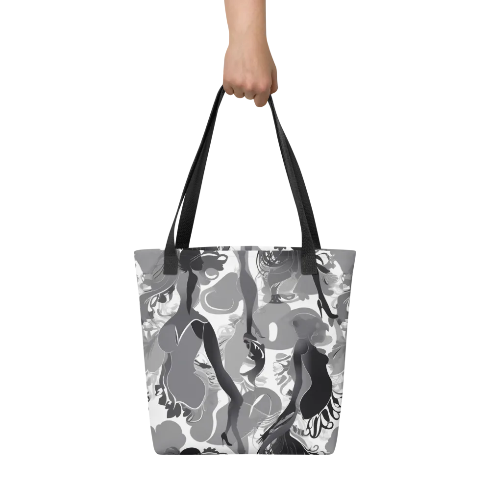 Monochrome Muse on Tote Bag — Front