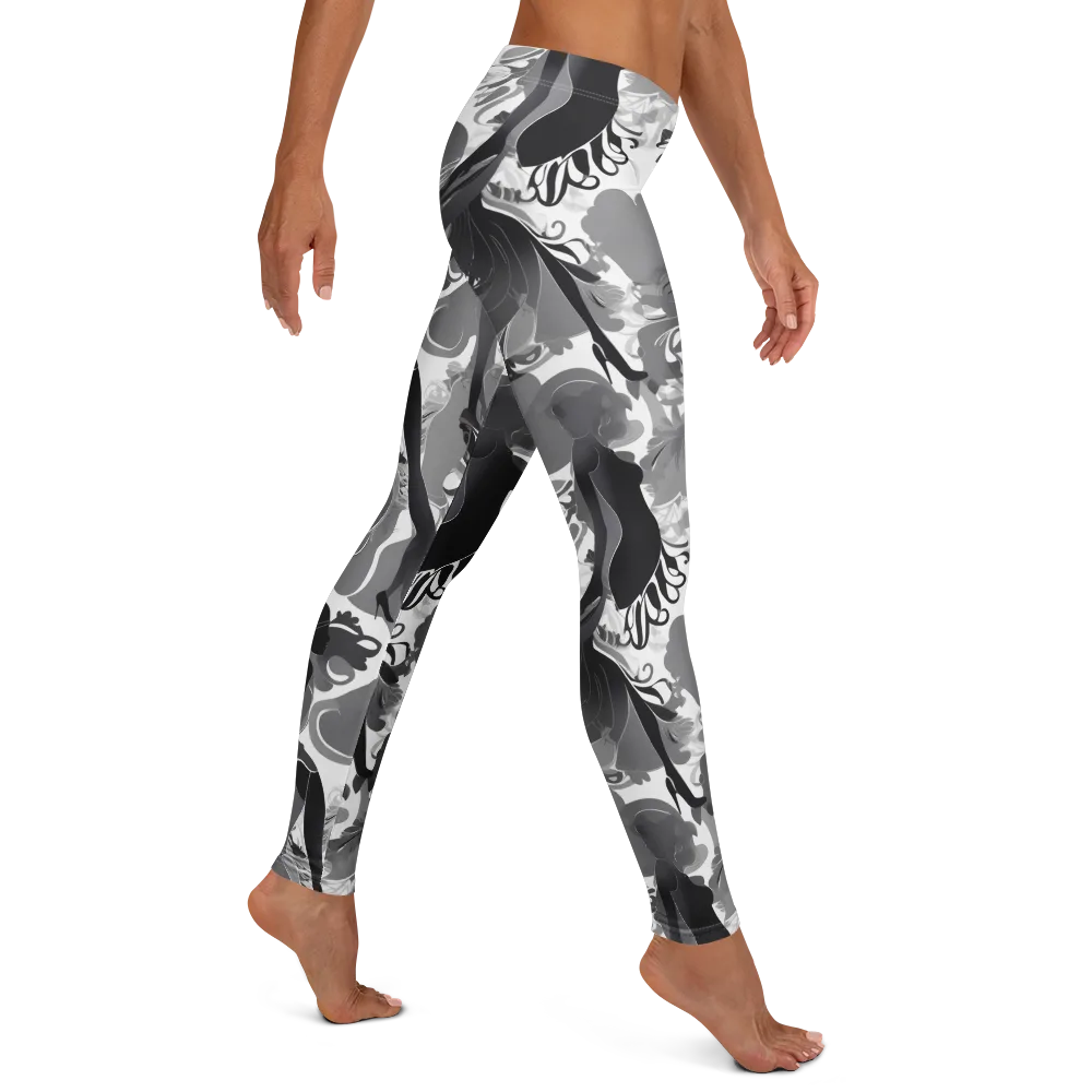 Monochrome Muse on Leggings — Right