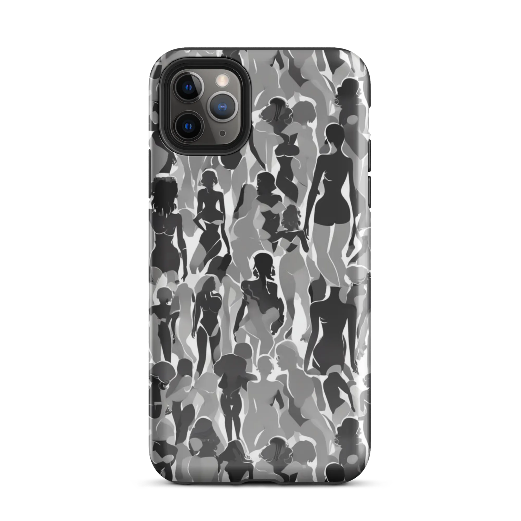 Silhouette Social on Tough Case for iPhone® — Front