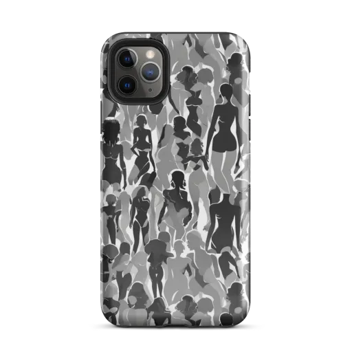Silhouette Social on a Tough Case for iPhone®