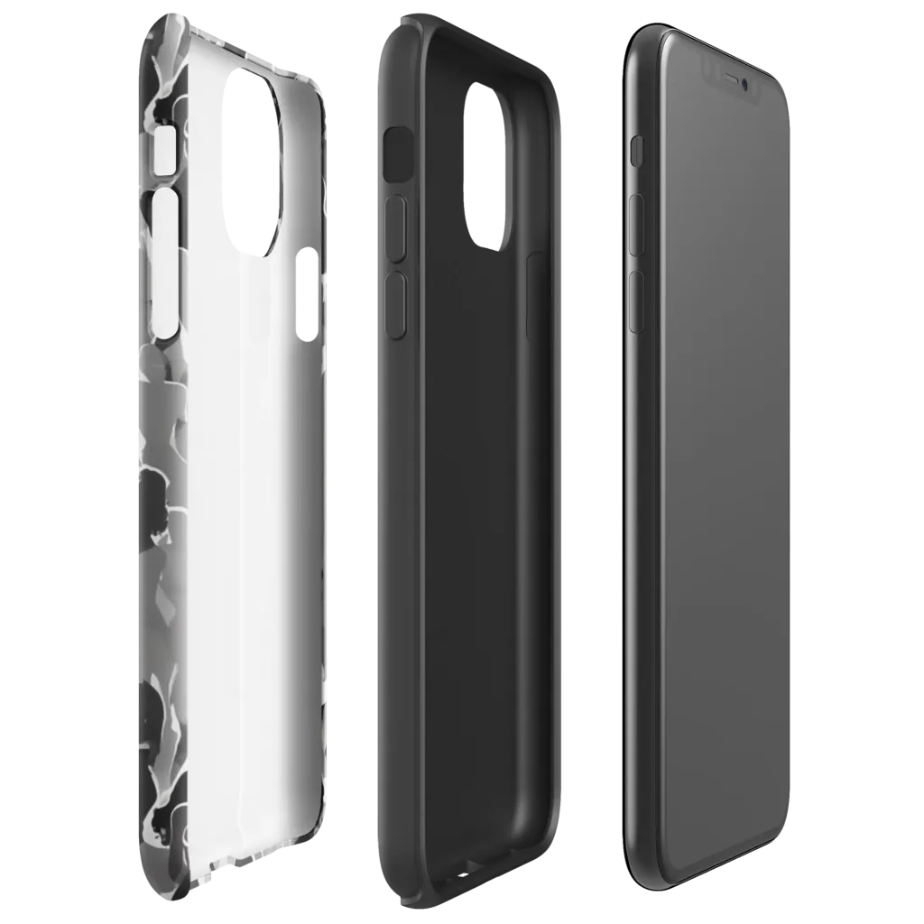 Silhouette Social on Tough Case for iPhone® — Right