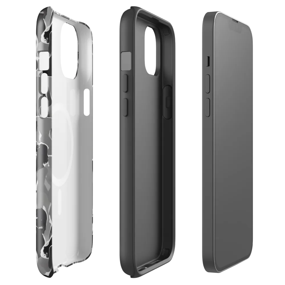 Silhouette Social on MagSafe Tough Case for iPhone® — Front