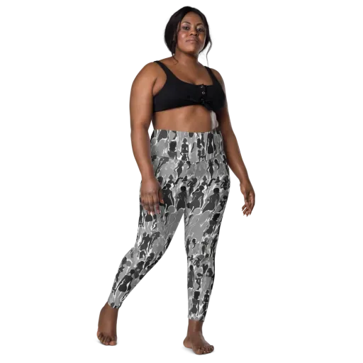Silhouette Social on a Leggings with Pockets