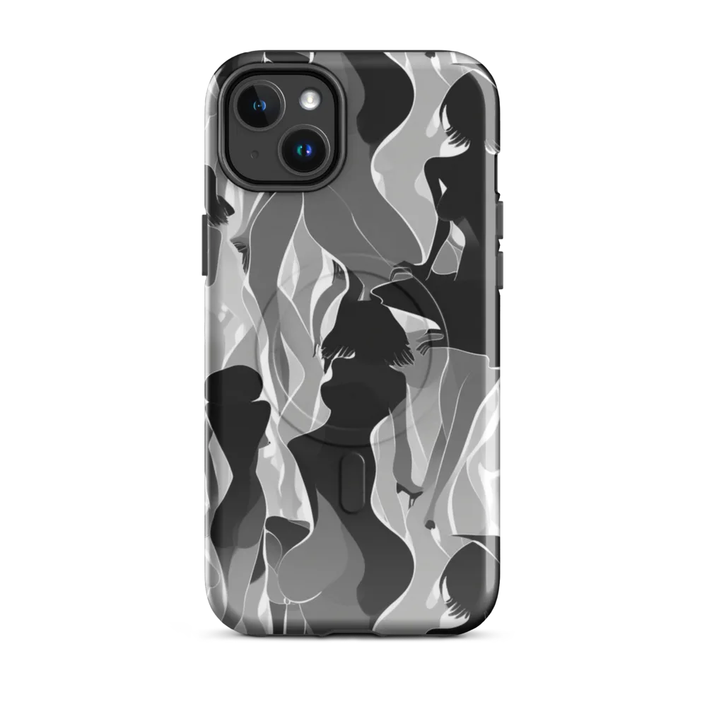 Noir Silhouette on MagSafe Tough Case for iPhone® — Front