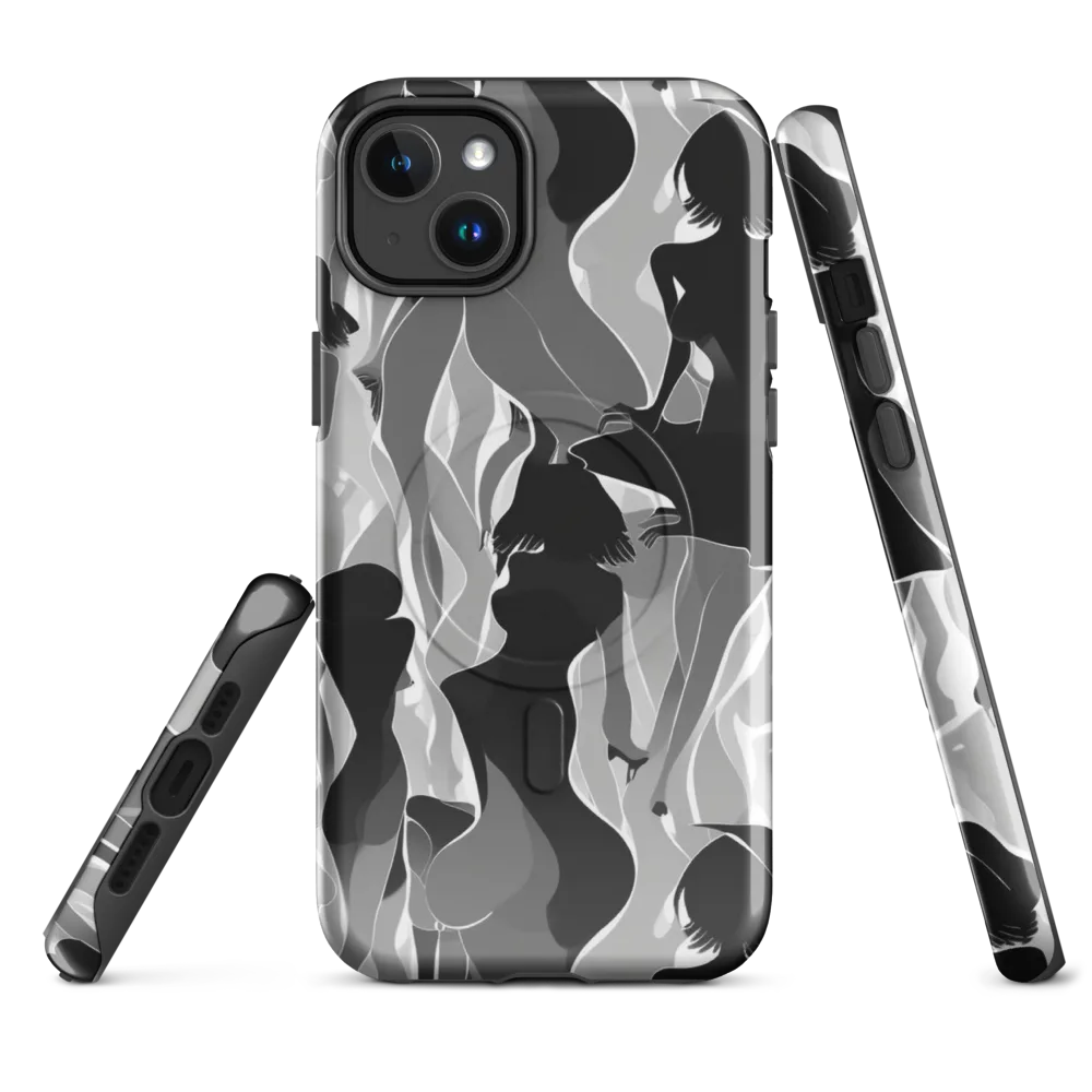 Noir Silhouette on MagSafe Tough Case for iPhone® — Front